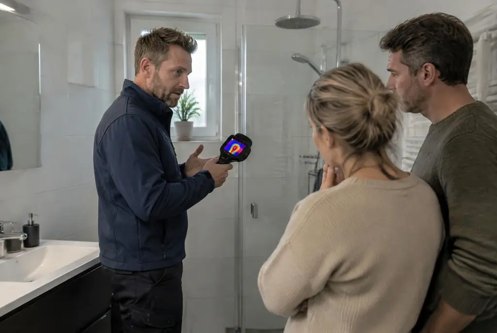 Lekdetectie Nieuwerkerk aan den IJssel – specialist legt bevindingen uit aan bewoner